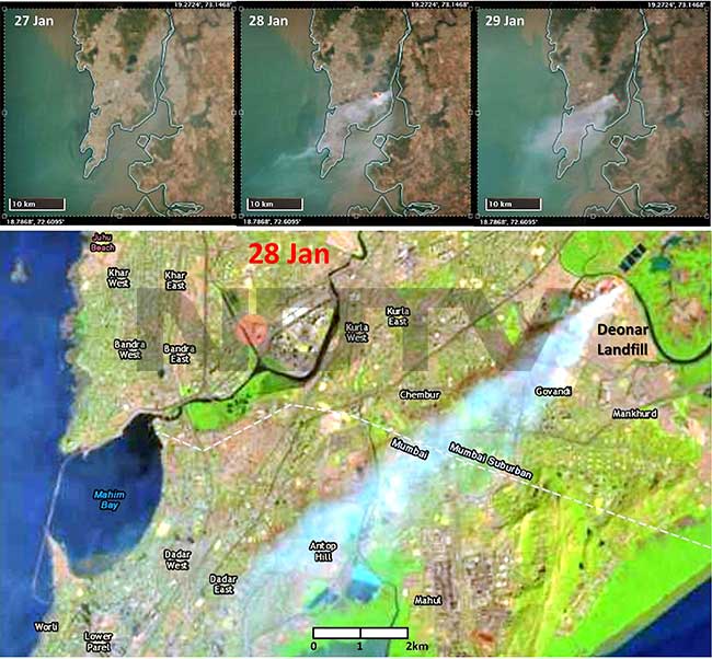 NDTV Exclusive: NASA Satellites Capture The Worrying Mumbai Smog