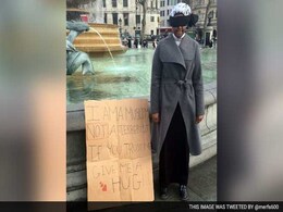 Muslim Girl Asked London For 'Trust Hugs'. Then, This. Muslim Girl Asked London For 'Trust Hugs'. Then, This.