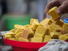 Mysore Pak: The 3-Ingredient Dessert that Melts in the Mouth Mysore Pak: The 3-Ingredient Dessert that Melts in the Mouth