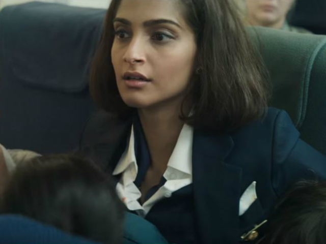 <i>Neerja</I> Poster #2: Sonam Kapoor is Afraid But Determined