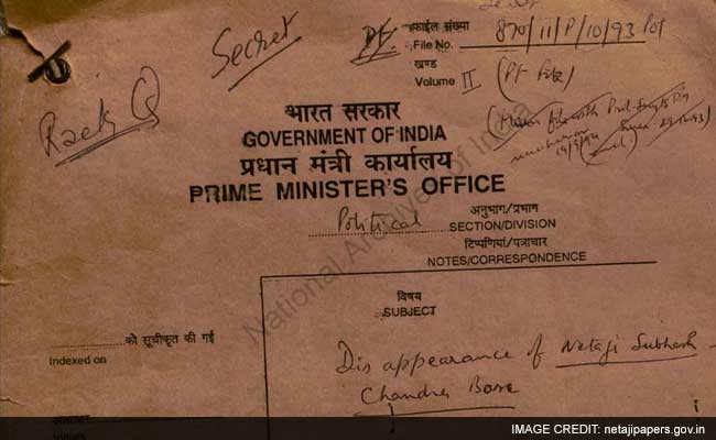 नेताजी की 25 फाइलों की दूसरी खेप इसी माह होगी सार्वजनिक
