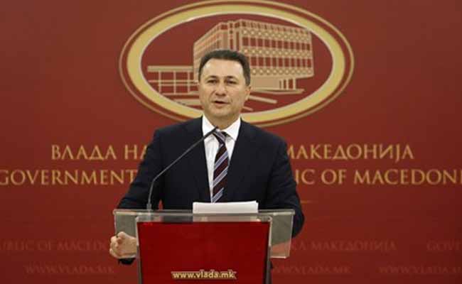 Macedonian PM Offers Resignation For Early Elections