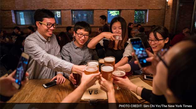 China Embraces Craft Beers, and Brewing Giants Take Notice