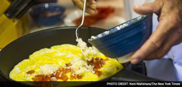 The Egg Cooks Best (Slippery) Friend