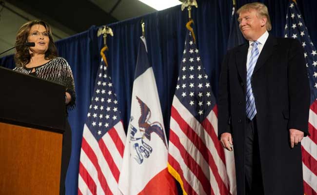 Sarah Palin's Endorsement Of Donald Trump A Boost As Iowa Vote Looms