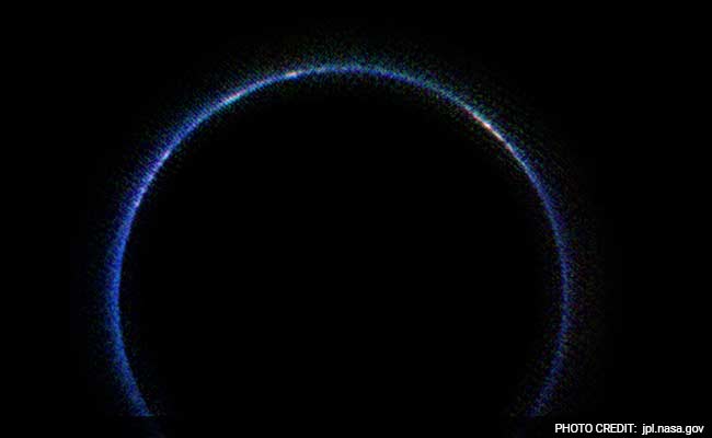 NASA Probe Captures Pluto's Blue Atmosphere In Infrared