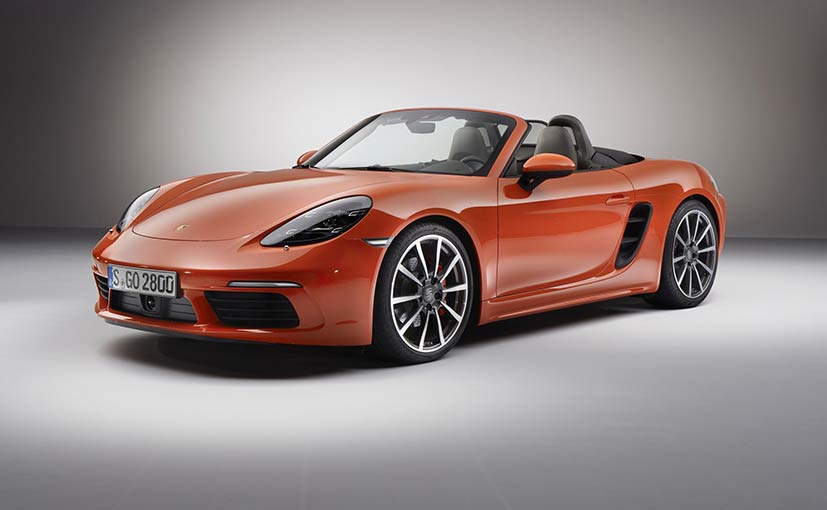 Porsche 718 Boxster Unveiled