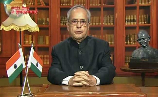 Can't Discuss Peace Under Shower Of Bullets: President Ahead Of R-Day