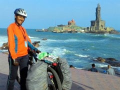 Panvel Girl Cycles 1,800 Kilometers To Kanyakumari, Alone, In 19 Days