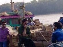 Shah Rukh Khan Smuggles Boatload of Liquor in Pics From <I>Raees</i> Sets