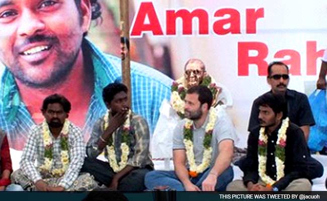 Rahul Gandhi At Dalit Conclave: The Government Killed Rohith Vemula