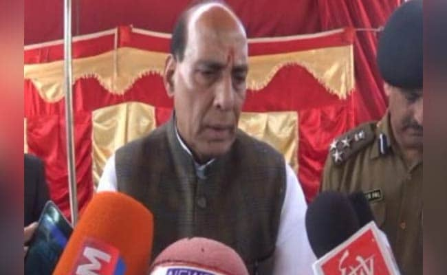 Rajnath Singh Chairs Meeting Of Top Officials To Review Security Situation