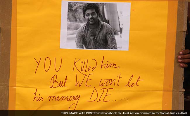 Rohith Vemula Case: Inquiry Commission To Submit Report By August 1