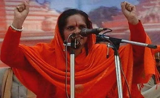 Sadhvi Prachi Urges Centre To Bring Ordinance For Ram Temple Construction