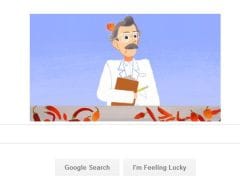 Google Doodle Celebrates Wilbur Scoville's 151th Birthday