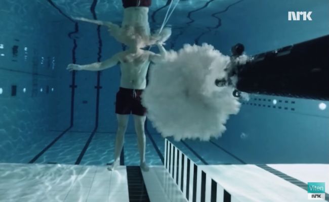 He Shot Himself Underwater in the Name of Science. This is the Result