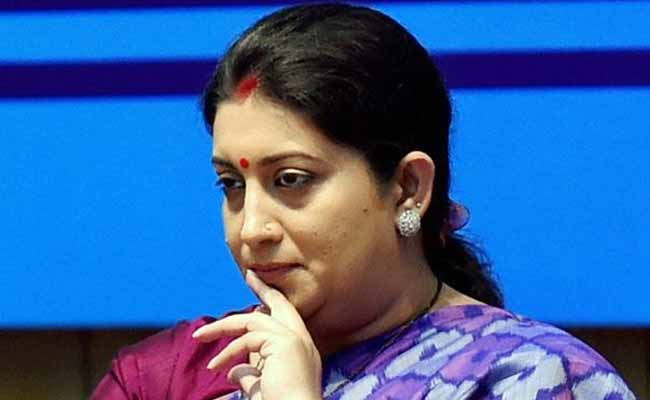 Smriti Irani Skips Urdu Conference Amid Protest Over Rohith Vemula Suicide
