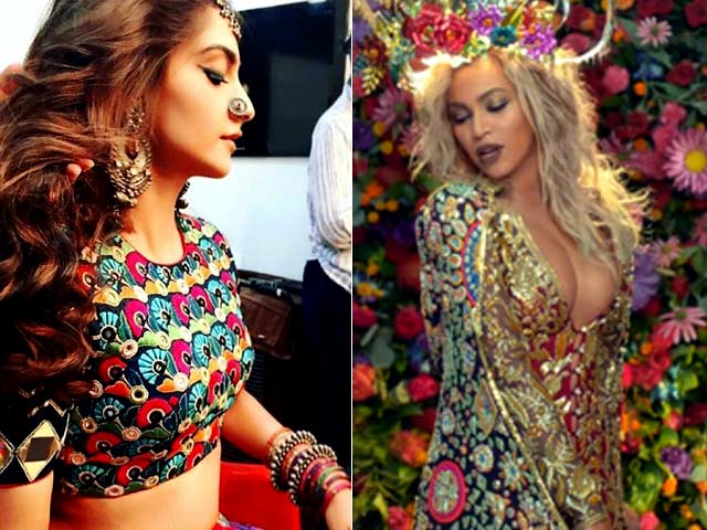 Coldplay Song: Beyonce Outdazzles  Sonam Kapoor With Her Bollywood Tadka