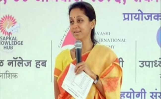 We Talk Saris In Parliament: Supriya Sule's Joke May Crash