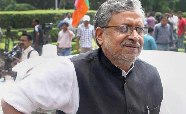 'Half of Nitish Kumar's Ministers, Lawmakers Drink,' Alleges BJP's Sushil Modi