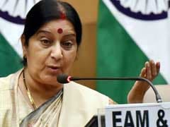 External Affairs Minister Sushma Swaraj Arrives In Palestine For Talks