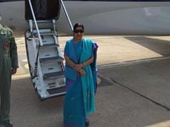 Sushma Swaraj Leaves For Bahrain To Attend First India-Arab Ministerial Meet