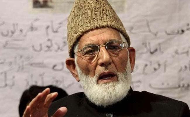 Called For Questioning, Syed Ali Shah Geelani's Son Admitted In Hospital