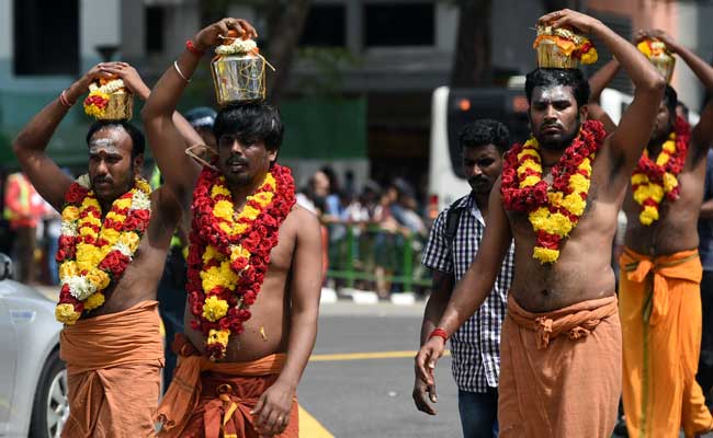 Hindus In Singapore Celebrate Colourful Tamil Festival
