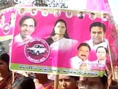 Chief Minister KCR And The Colour Pink Are Everywhere In Hyderabad
