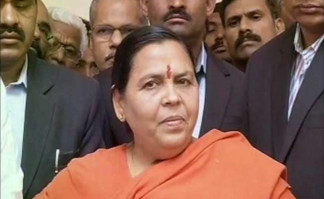 Report On Medicinal Benefits Of Ganga After Monsoon: Uma Bharti