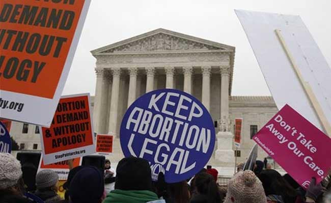 Leaked Draft Shows US Court Set To Strike Down Abortion Rights: Report