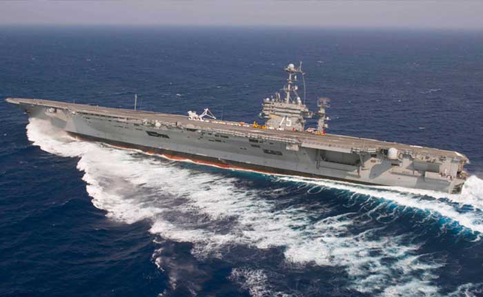 Iran Says It Flew Surveillance Drone Over US Aircraft Carrier