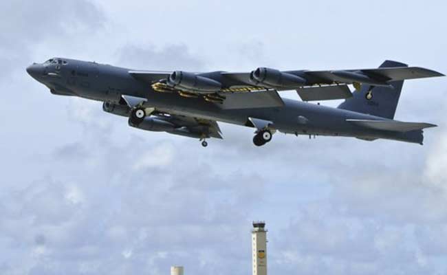 US Air Force B-52 Bombers Training In "Vicinity" Of South China Sea