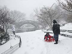 Blizzard Pounds New York, Brings Record Tides In New Jersey