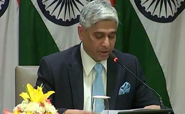 Pakistan Needlessly Internationalising Kashmir: India