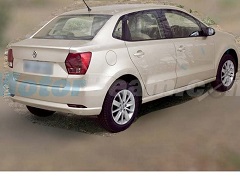 Volkswagen Ameo हुई स्पाई कैमरे में कैद, 2016 दिल्ली ऑटो एक्स्पो में होगी शोकेस