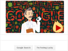 Google Designs Peppery Doodle To Observe Wilbur Scoville's 151st Birthday