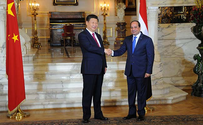 Xi Jinping Signs Egypt Deals As China Looks To Boost Mideast Clout