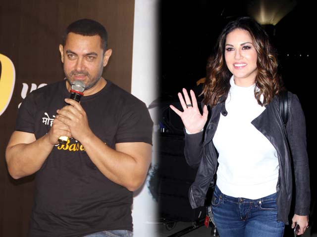 Aamir Khan Reportedly Met Sunny Leone in Delhi. There Was a 'Warm Hug'
