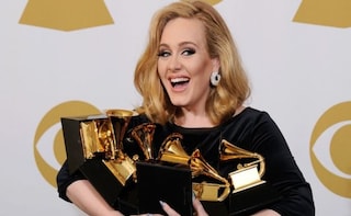 Adele Takes Comfort in Fast Food After Grammys Snafu