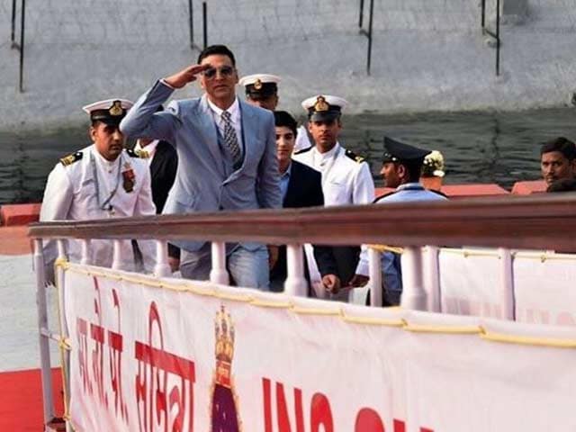 Ahoy There, That's Akshay, Twinkle's Son Aarav With PM Modi at Fleet Review