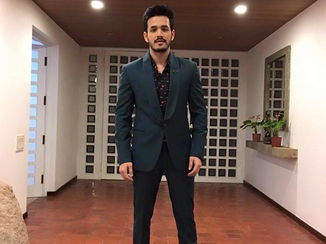 Actor Akhil Akkineni, Son of Nagarjuna, Drives Rickshaw For 7-Year-Old