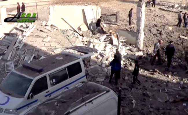 UN Alarmed At Attacks On Syria Hospitals, Schools; Nearly 50 Dead