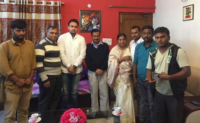 Rohith Vemula's Mother Urges Arvind Kejriwal To Provide Job To Her Younger Son