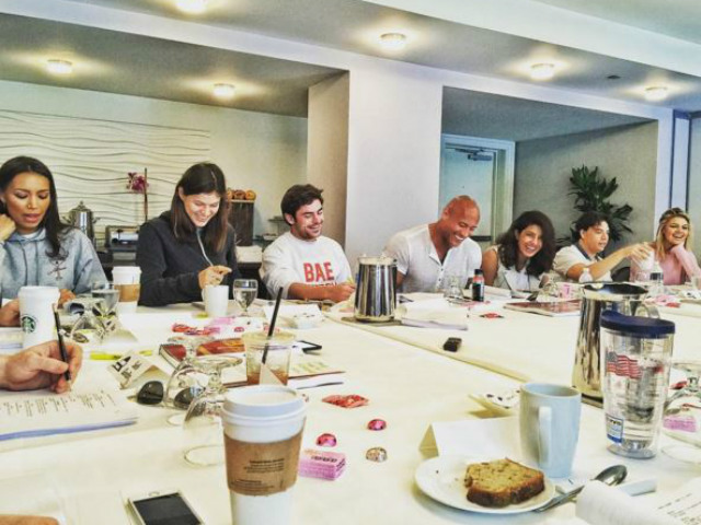 <I>Baywatch</i> Update: Here's the First Look of Dwayne Johnson and Zac Efron