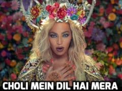 Must See: Beyonce Replaces Madhuri in <i>Choli Ke Peechhe</i> Mashup