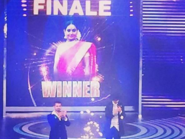 Actress Shruthi Wins Sudeep's <I>Bigg Boss 3</i> Kannada