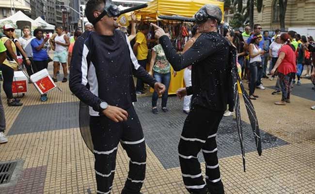 For Brazil's Carnival Fans, Even Zika Can't Stop The Party