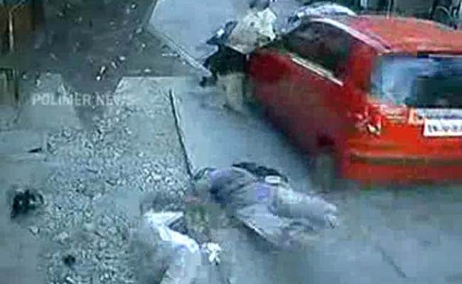 Caught On Camera: Chennai Car Hurtles Pedestrians Into Air, Two Dead