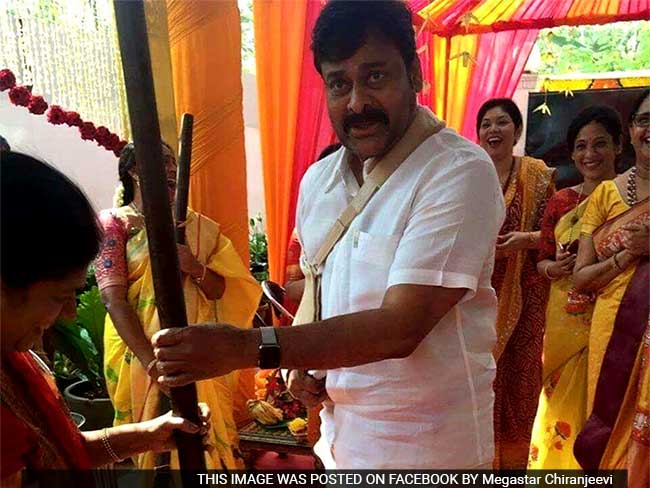 चिरंजीवी की छोटी बेटी श्रीजा की दूसरी शादी तय, परिवार वालों ने मनाया जश्न